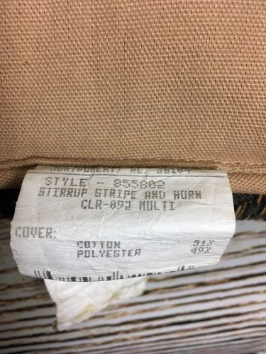 Riverdale Horse Bridle Horn Pillow Bit Stirrup Stripe Living Room Bed Dorm