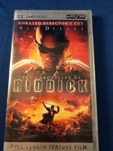 UMD Video PSP Unrated Director’s Cut The Chronicles Of Riddick