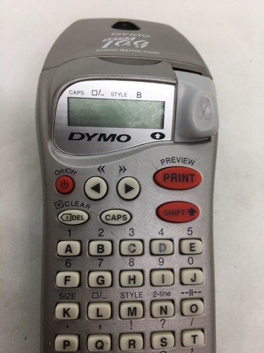 Printer - DYMO LetraTag Personal Label Maker 11944 Silver C20
