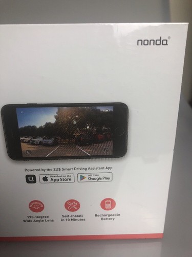 Nonda Zus Wireless Back Up Camera NEW 170 Degree Rear View