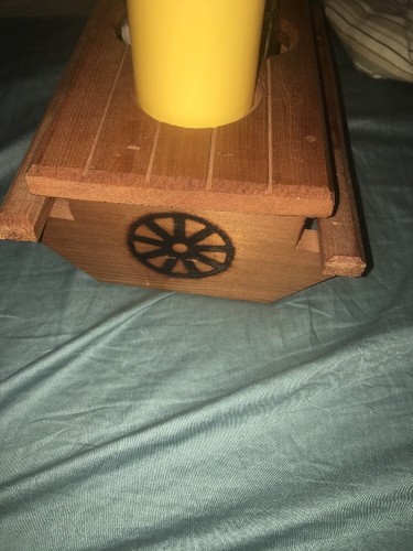 Picnic Table Condiment Caddy Holder 5 Piece Vintage, Ketchup, Mustard, S & P