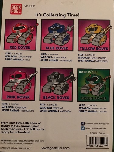 Epic Enamels Power Rangers Edition Geek Fuel Exclusive Yellow Ranger Collector