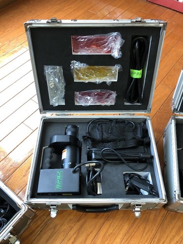 Spex HSX 5000 7F Horiba Handscope Crime Scene Light Source Kit Classroom 6 Lot