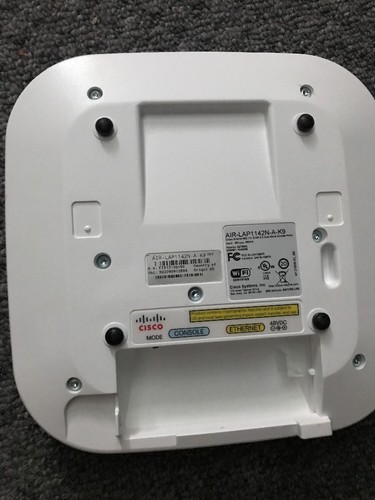 Cisco AIR-LAP1142N-A-K9 Aironet Dual Band Commercial Access Point, Untested