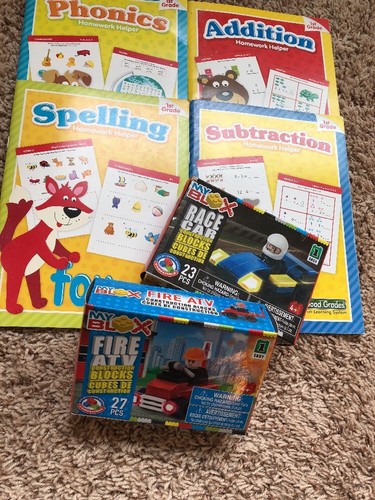 My Blox Fire ATV Race Cars Bricks Building Toys Lot Disney Finn McMissile Pixar