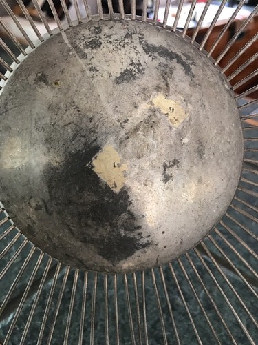 Vintage Leonard MCM Silverplated Wire bread Basket fruit Bowl 12in X 7” Antique