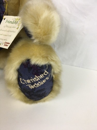 Enesco Cherished Teddies Plush Friendship Bear Stuffed Toy Teddy Bear Soft