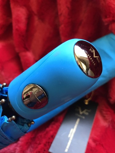 Versace 1969 V Italia Short Umbrella Blue