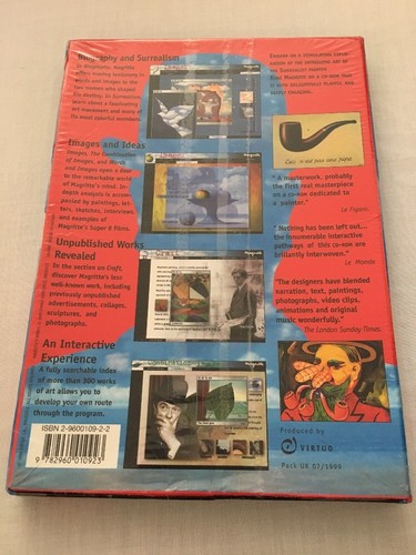 The Mystery Of Magritte CD ROM Mac/Windows New and Factory Sealed