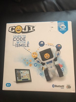 WOW WEE COJI LEARN TO CODE WITH A SMILE INTERACTIVE ROBOT BLUETOOTH BRAND NEW