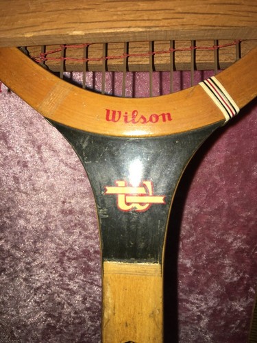 Vintage Wilson Tennis Racket, Famous Player Series, Don Budge, A Little Wear