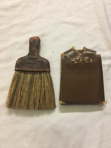 VINTAGE KIPPY KIT BRUSH RAILROAD PULLMAN - BARBER - VALET CLOTHES SHOE BRUSH