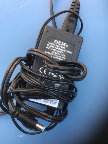 OEM AC Power Adapter ADS0202-U120167 For Cisco AT&T U-VERSE ISB7005 Receiver