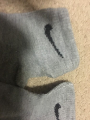 Nike Short Socks Gray Boys Small
