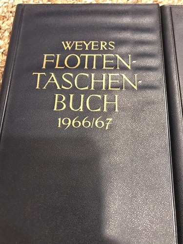 GERMANY NAVY SHIP BOOK WEYERS FLOTTEN-TASCHEN-BUCH Lot Of 5