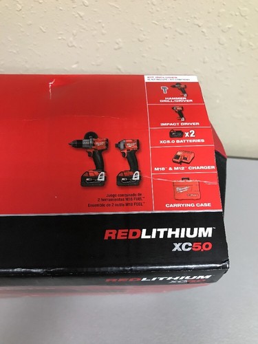 Milwaukee 2997-22 M18 FUEL 18V Lithium-Ion Brushless Cordless Hammer Drill (NEW)
