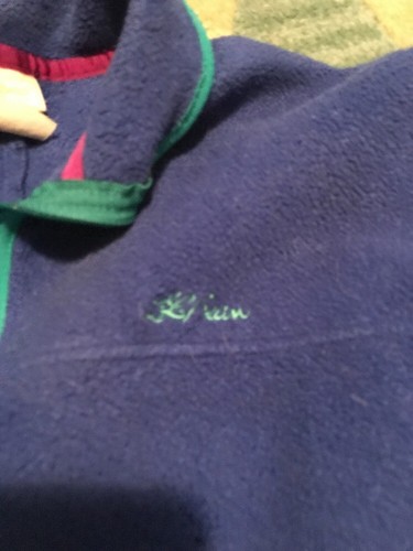 ll bean fleece jacket Childs Large