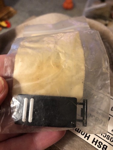 Bosch Dishwasher Button Black 168561 Genuine OEM