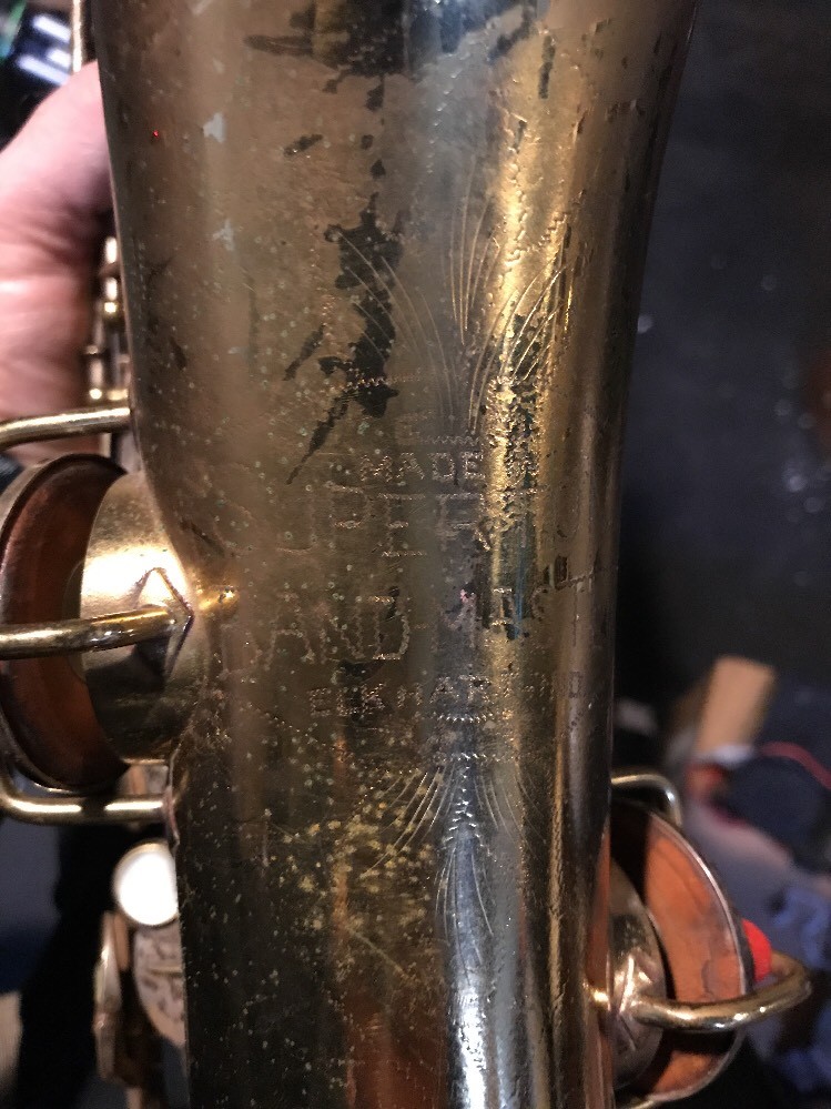 Vintage Supertone Bandmaster Saxophone