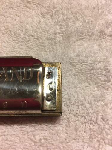 Vintage Harmonica M Hohner Marine Band Germany US Zone