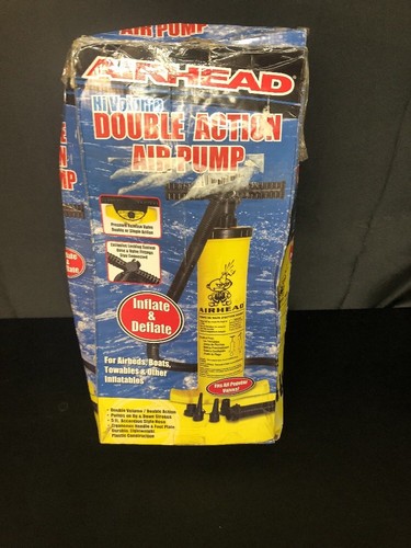 Airhead Hi Volume Double Action Air Pump For Airbeds,Boats  Inflatables