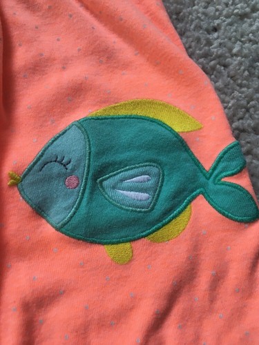 Carter's 18m Girl Pink And Orange Rompers!