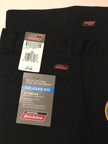 NEW,Dickies Work Shorts Black 13