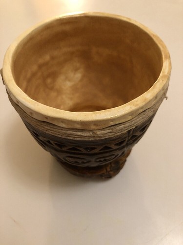 Original 2011 Tiki Diablo 12 Volcanos Marquesan Tiki Bowl Mug Low #58 of 200!