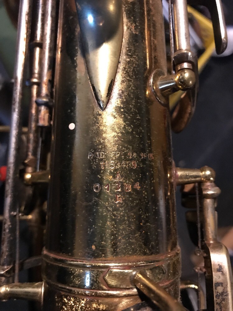 Vintage Supertone Bandmaster Saxophone
