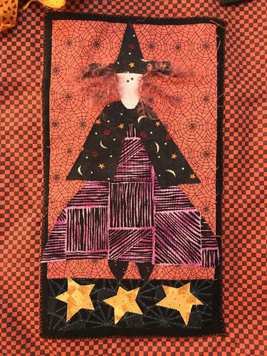 Handmade Witch Trick Or Treat Bag