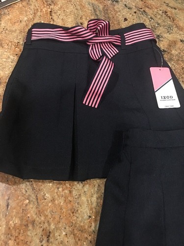 Izod skirt 2 pc lot size 6 $48 Value Navy