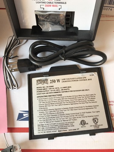 Twilight Low Voltage Outdoor Lighting 250 Watt Professional Power Transformer