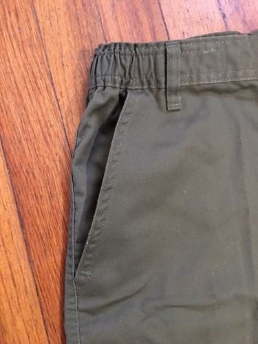 Boy Scouts Mens Boys Shorts BSA Official Uniform Green Size Waist 28 x 5 VGC