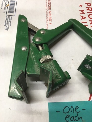 (1) ONE EACH GREENLEE ADJUSTABLE CABLE STRIPPER CAT. No.1905 M'11 #6340A/B