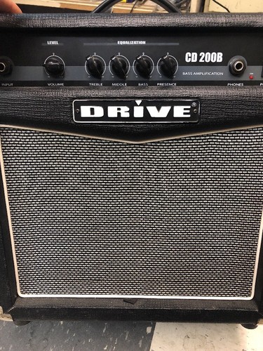 Drive CD-200B Bass Guitar Amplifier *Tested Working*