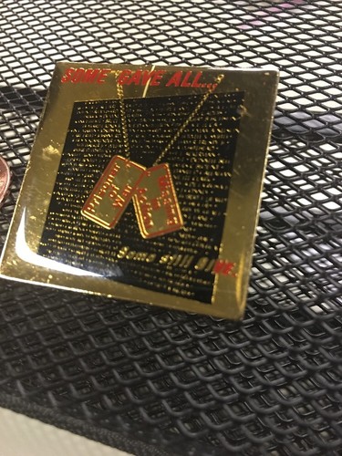 Vtg Some Gave All & Some Still Give Pin POW-MIA
