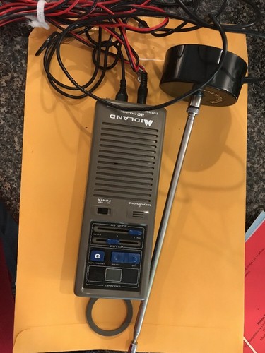 Midland 40 Channel Emergency CB Transceiver w/Antenna Car Adapter 77-909