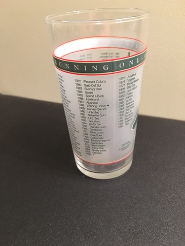 2006 Kentucky KY Derby Mint Julep Glass Churchill Downs