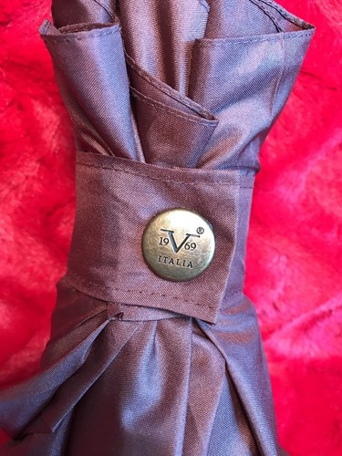 Versace 1969 V Italia Short Umbrella Brown