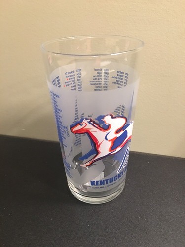 2008 Kentucky KY Derby Mint Julep Glass Churchill Downs