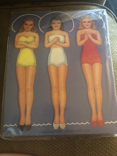 Vintage Paper Dolls: Hair-Do Dolls by Queen Holden 1985