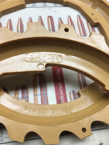2 John Deere B150-24 Corn Planter Plates Lustran Plastic
