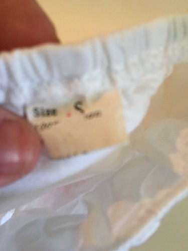 Baby Bloomers Diaper Cover Panties Embroidered Monogrammed Fleur de lis Size S