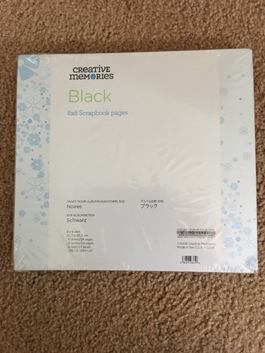 8 x 8 Nancy O'Dell Creative Memories Valentine album with pages & protectors