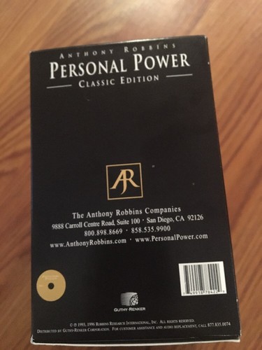 Anthony Robbins New Classic Edition Personal Power 1-7 Cd Self Help
