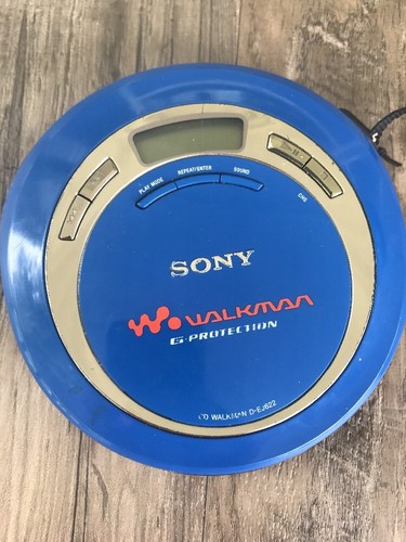 SONY CD WALKMAN  G PROTECTION  FM/AM PLAYER MODEL D-EJ622