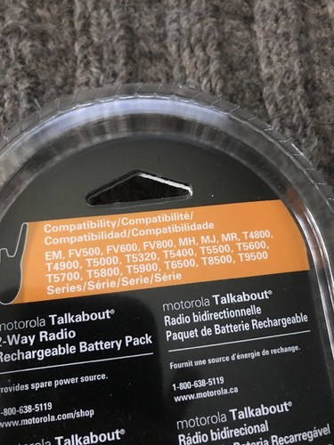 Genuine NEW Battery Pack, 53615, Motorola