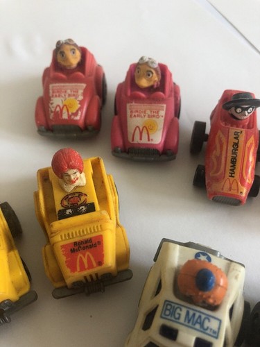 8McDonalds Happy Meal Cars Vintage 1984