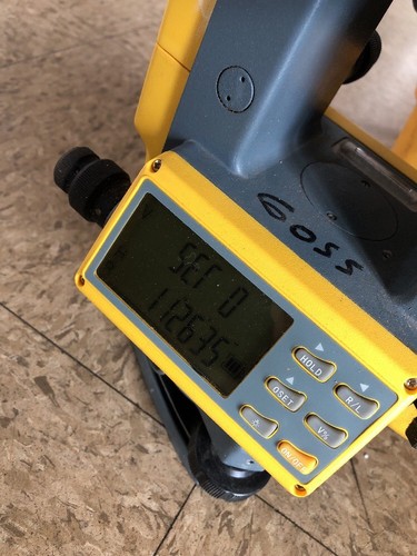 Spectra Precision Trimble DET-2 Electronic Theodolite with Case! TESTED!