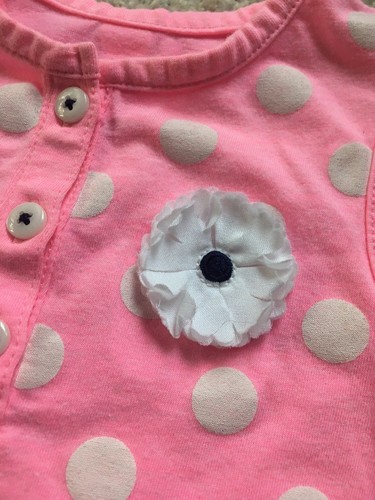 Carter's 18m Girl Pink And Orange Rompers!